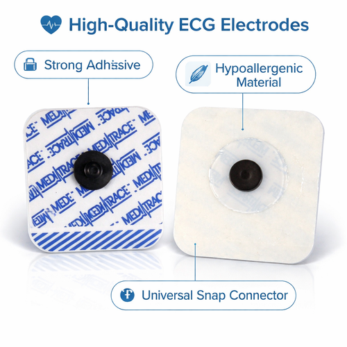 Medi-Trace™ 850 Radiolucent Monitoring Foam Electrode / CASE