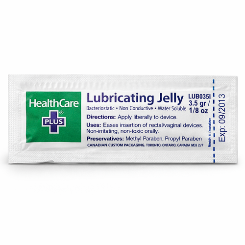 Healthcare Lube Jelly Foil Packs - 3.5 grams