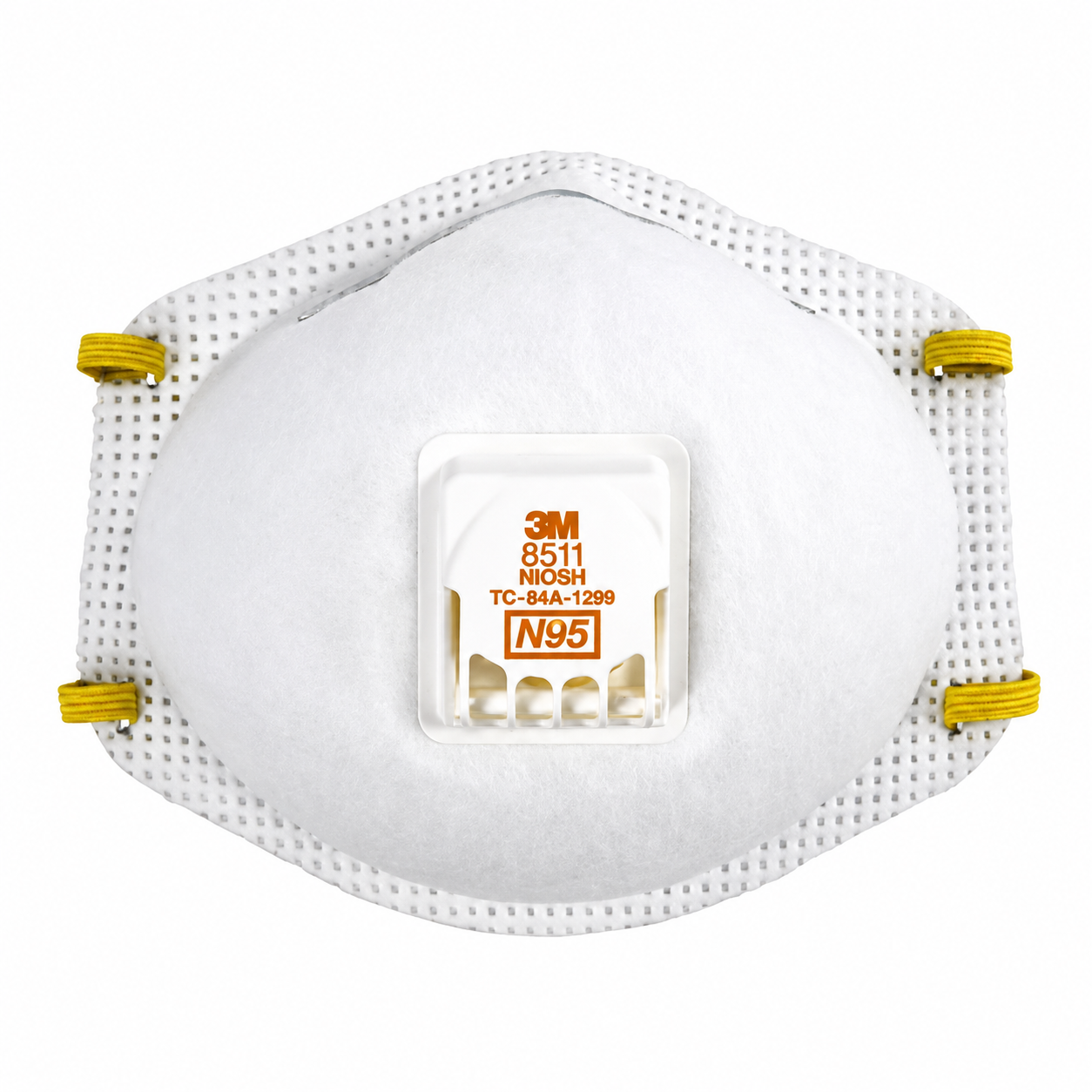 3M 8511 N95 Particulate Respirator with Valve - Box of 10 - 3M8511