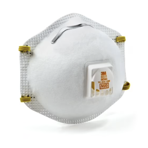 3M 8511 N95 Particulate Respirator with Valve - Box of 10