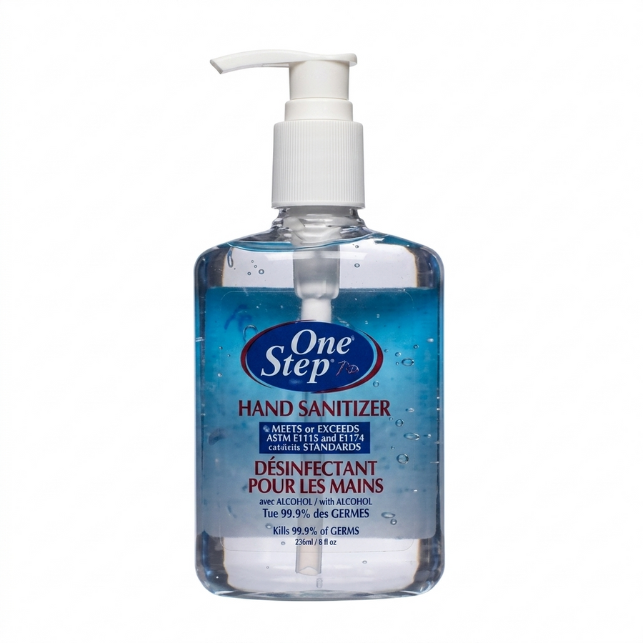 1793 24081 ONE-STEP ALCOHOL 236ML PUMP BOTTLE hand santizer 12/CA