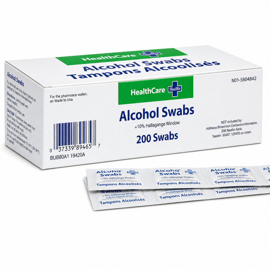 PAD ALCOHOL PREP 6.25X2.8CM 200EA/BX 20BX/CA