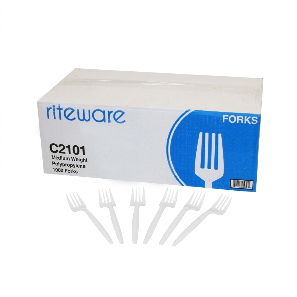 C2101 RITEWARE MW PP WHITE FORKS 1000/CS, 180CS/SK