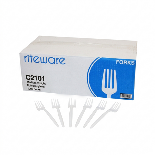 C2101 RITEWARE MW PP WHITE FORKS 1000/CS, 180CS/SK