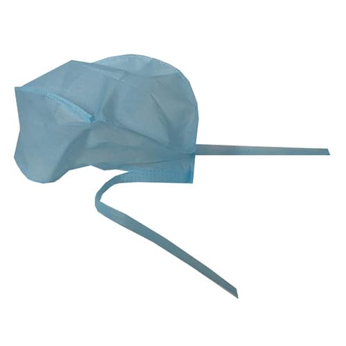 Surgeon Cap Tie-On Blue - Box of 100