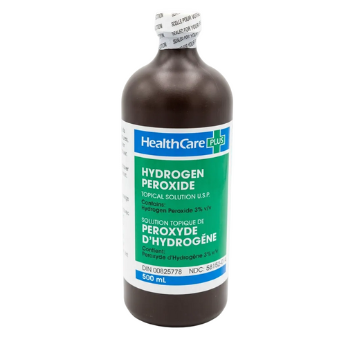 HYDROGEEN PEROXIDE 3% 500ML - SHP500