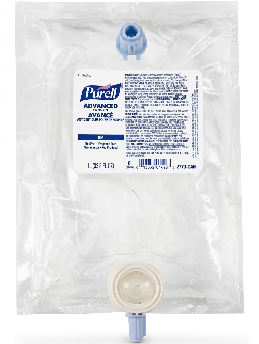 SANITIZER HAND INSTANT PURELL NXT & 70% ETHANOL 1000ml REF CLR