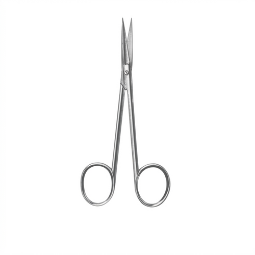 SAR-MED, IRIS SCISSORS STRAIGHT 4½" STAINLESS STEEL, WARD QUALITY
