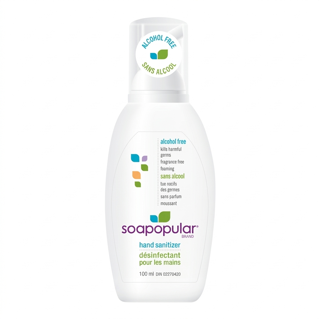Soapopular Alcohol Free Foam Hand Sanitizer - 100mL
