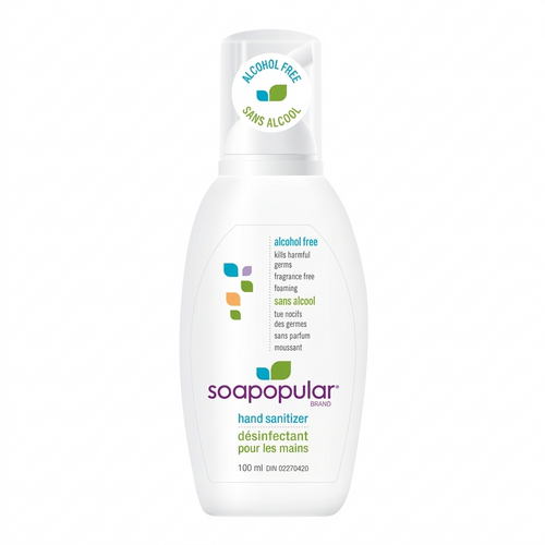 Soapopular Alcohol Free Foam Hand Sanitizer - 100mL