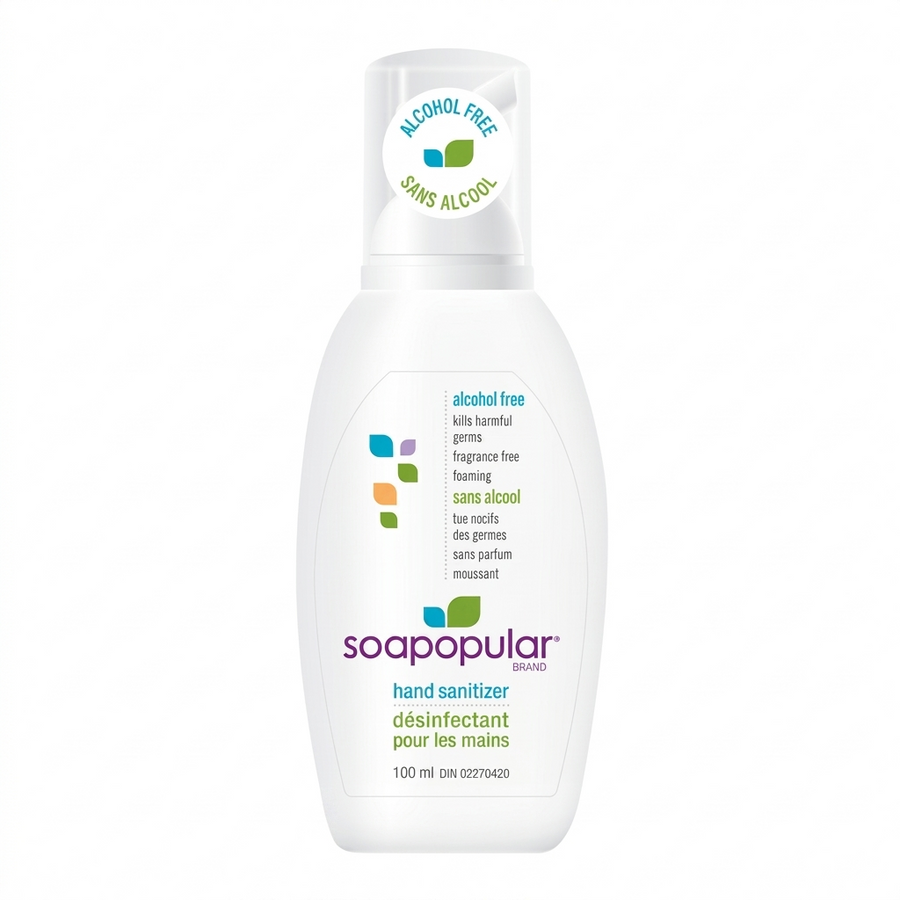 Soapopular Alcohol Free Foam Hand Sanitizer - 100mL