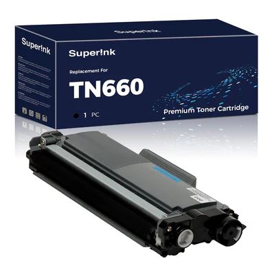 Compatible Brother TN660 Toner Cartridge Black High Yield