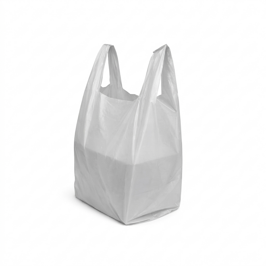 S4 GREY T-SHIRT SHOPPING BAGS