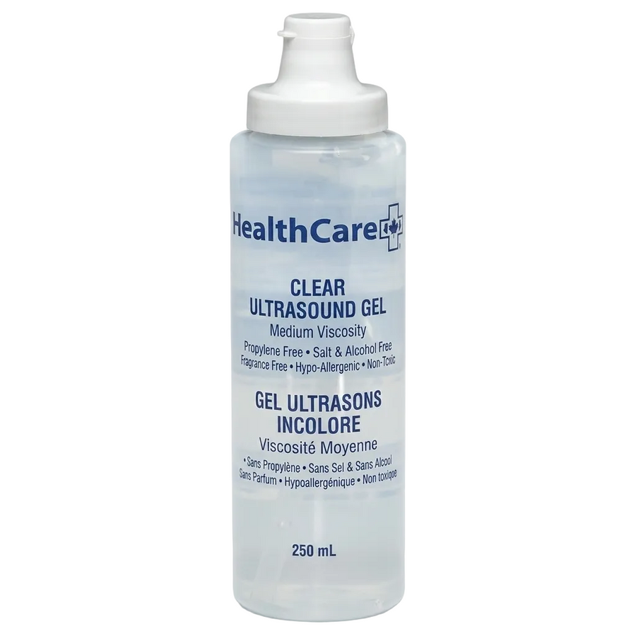 ULTRASOUND GEL 250ML,CLEAR