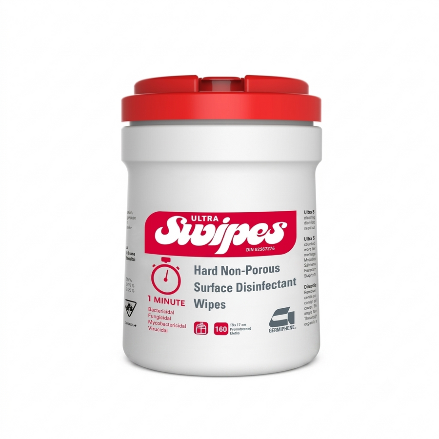 Ultra Swipes Hard Surface Disinfectant Towelettes - 160 Wipes
