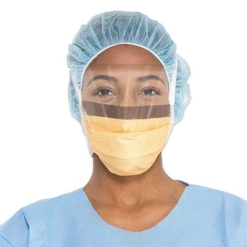 Halyard FLUIDSHIELD™ Level 3 Surgical Mask With Visor - Box of 25 - KC28804