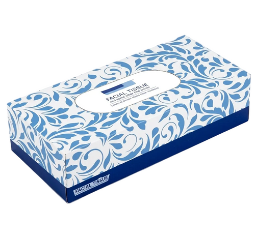 VICBAY VBFACIAL TISSUE 2PLI FLATBX 100 @30 - 102544