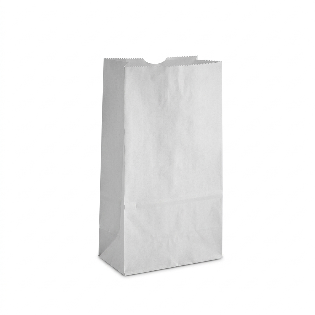 4X2X9 RX WHITE PAPER BAGS 4X2X9 RX LOGO, 2000 PSC