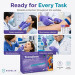 Transform Blue Nitrile Examination Gloves thumbnail 3
