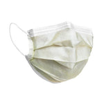 PRIMED PG4-1001 Level 1 Earloop Face Mask Yellow 3-Ply With Filter - Box of 50 thumbnail 1