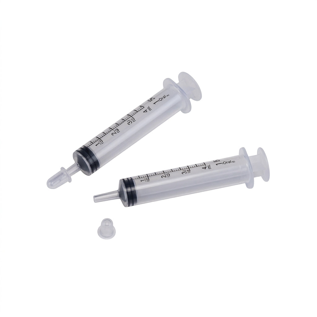 SYRINGE CLEAR ORAL 10ML MED 100EA/BX 5BX