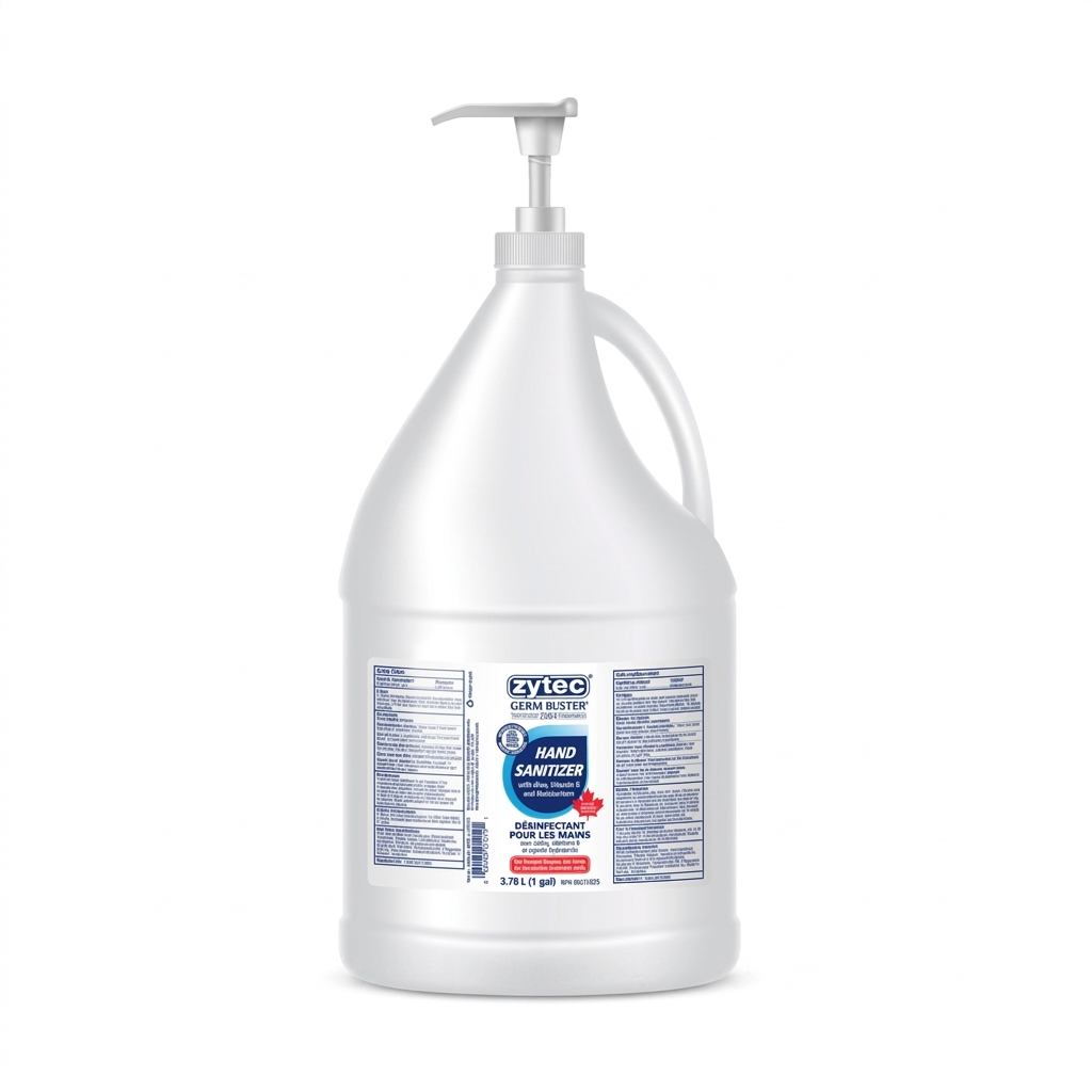 ZYTEC Gel Hand Sanitizer 3.78L 1 GAL w / PUMP