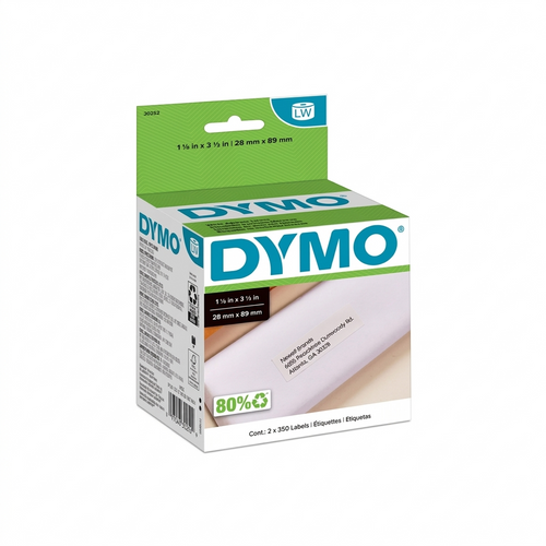 DYMO LABEL 100 / CASE 30252 450 labels