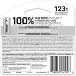 Energizer 123 Lithium Battery - For Multipurpose - 1500 mAh - 3 V DC - 1 / Box thumbnail 2