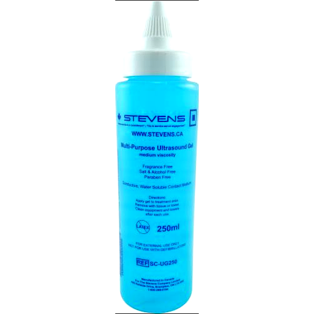 GEL ULTRASOUND WLENGTH MP 250ml BLUE MED VISC w/TWIST CAP P120 CASE OF 24