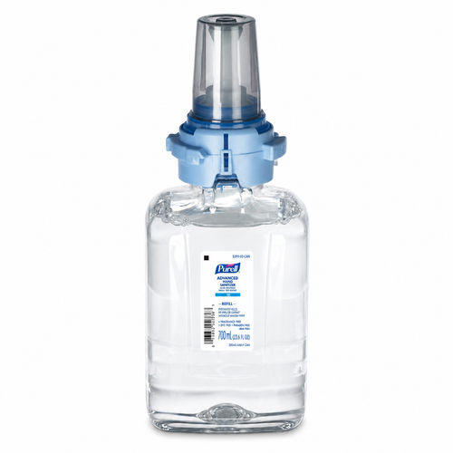 Purell® Advanced Hand Rub 700ml Fits ADX-7™ Dispenser 4/Case - 391-8707-04-CAN00