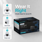 Medicom Midnight Level 3 Earloop Face Mask thumbnail 4