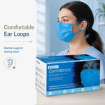 Medicom Confidence ASTM Level 3 Adult Earloop Face Masks thumbnail 6