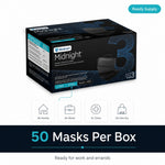 Medicom Midnight Level 3 Earloop Face Mask thumbnail 2