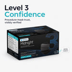 Medicom Midnight Level 3 Earloop Face Mask thumbnail 8