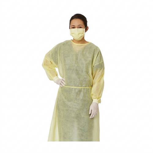 Yellow Level 2 Isolation Gowns - Large (Pack of 10) - 263-PM4-20662
