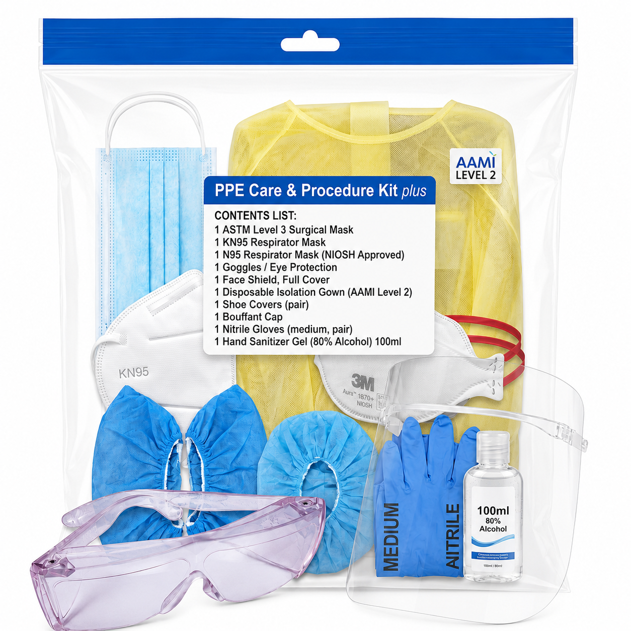 PPE Care & Procedure Kit plus