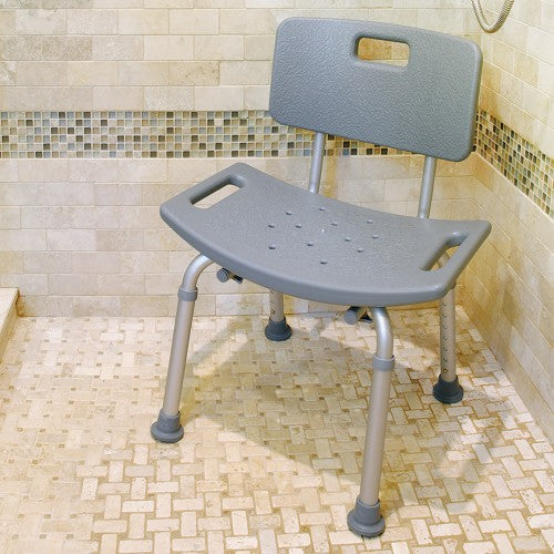 BIOS Living Adjustable Bath Bench w/Backrest