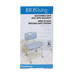 BIOS Living Adjustable Bath Bench w/Backrest thumbnail 3