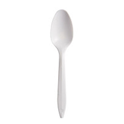 Value+ - Tea Spoon - White - Bulk